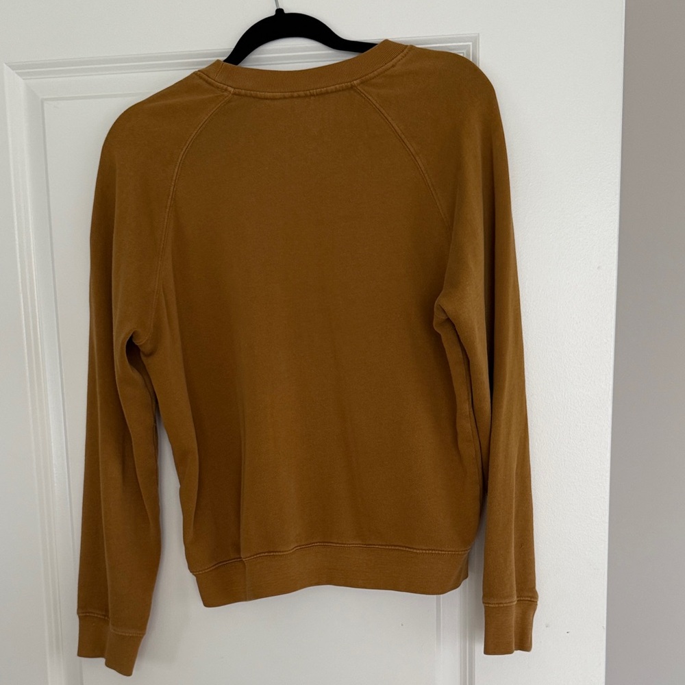 Frank & Oak Brown Crew Neck Sweater - Picture 4 of 4